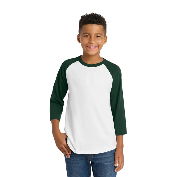 Sport-Tek Youth Colorblock Raglan Jersey. - Sport-Tek Youth Colorblock Raglan Jersey. - Image 6 of 74