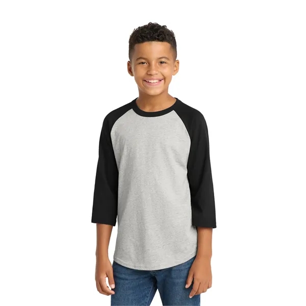 Sport-Tek Youth Colorblock Raglan Jersey. - Sport-Tek Youth Colorblock Raglan Jersey. - Image 25 of 74