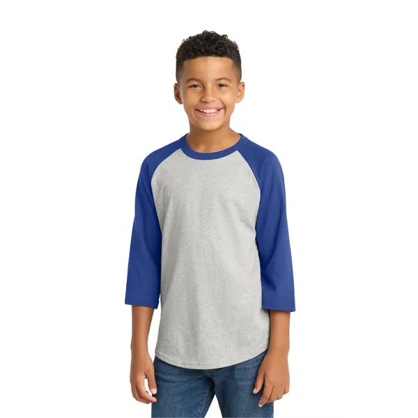 Sport-Tek Youth Colorblock Raglan Jersey. - Sport-Tek Youth Colorblock Raglan Jersey. - Image 51 of 74