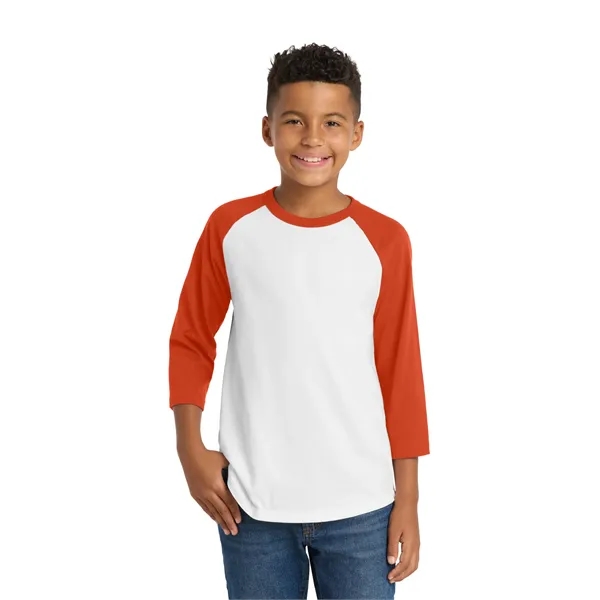 Sport-Tek Youth Colorblock Raglan Jersey. - Sport-Tek Youth Colorblock Raglan Jersey. - Image 57 of 74