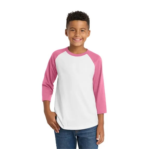 Sport-Tek Youth Colorblock Raglan Jersey. - Sport-Tek Youth Colorblock Raglan Jersey. - Image 63 of 74