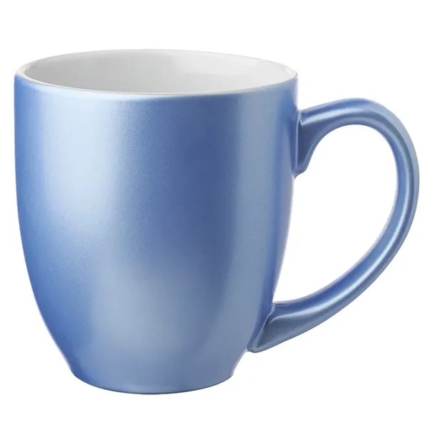 16oz. Metallic Color Bistro Coffee Mugs - 16oz. Metallic Color Bistro Coffee Mugs - Image 3 of 5