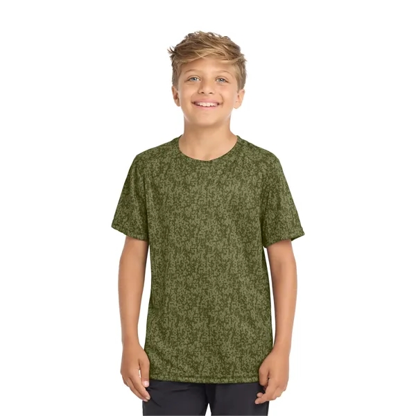 Sport-Tek Youth Digi Camo Tee. - Sport-Tek Youth Digi Camo Tee. - Image 10 of 34