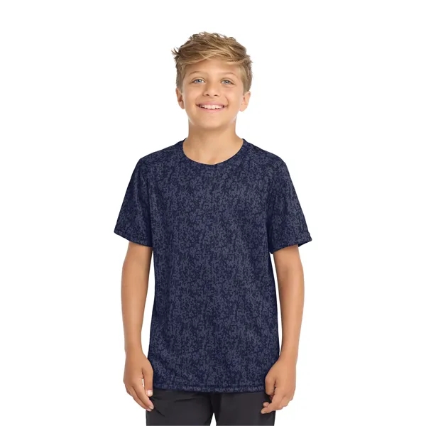 Sport-Tek Youth Digi Camo Tee. - Sport-Tek Youth Digi Camo Tee. - Image 15 of 34