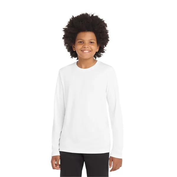 Sport-Tek Youth Posi-UV Pro Long Sleeve Tee. - Sport-Tek Youth Posi-UV Pro Long Sleeve Tee. - Image 40 of 44