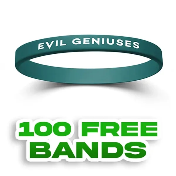 Custom Printed Silicone Wristbands - Custom Printed Silicone Wristbands - Image 0 of 11