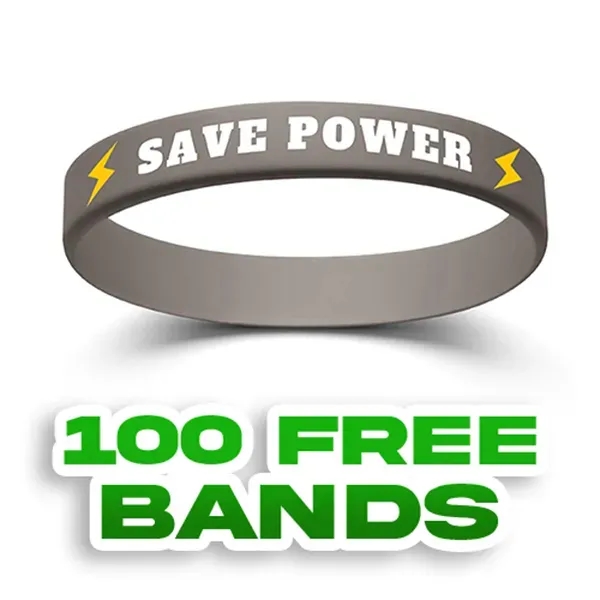 Custom Printed Silicone Wristbands - Custom Printed Silicone Wristbands - Image 0 of 11
