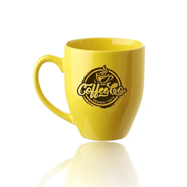 16 oz. Bistro Glossy Personalized Coffee Mugs - 16 oz. Bistro Glossy Personalized Coffee Mugs - Image 9 of 10