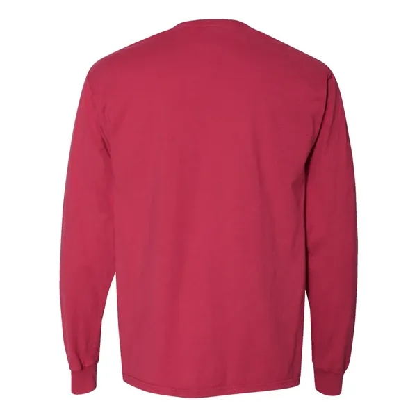 ComfortWash by Hanes Unisex Garment-Dyed Long Sleeve T-Shirt - ComfortWash by Hanes Unisex Garment-Dyed Long Sleeve T-Shirt - Image 14 of 59