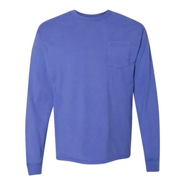 ComfortWash by Hanes Unisex Garment-Dyed Long Sleeve T-Sh... - ComfortWash by Hanes Unisex Garment-Dyed Long Sleeve T-Sh... - Image 8 of 27