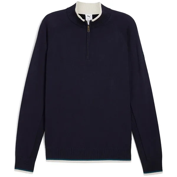 PUMA® Men's AP Knit Golf 1/4 Zip - PUMA® Men's AP Knit Golf 1/4 Zip - Image 2 of 4