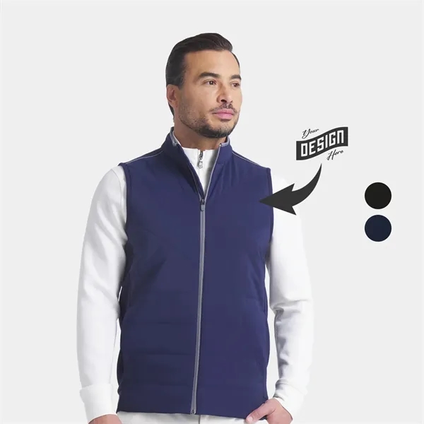 PUMA® Men's CLOUDSPUN Fleece Hybrid BN Golf Vest - PUMA® Men's CLOUDSPUN Fleece Hybrid BN Golf Vest - Image 0 of 2