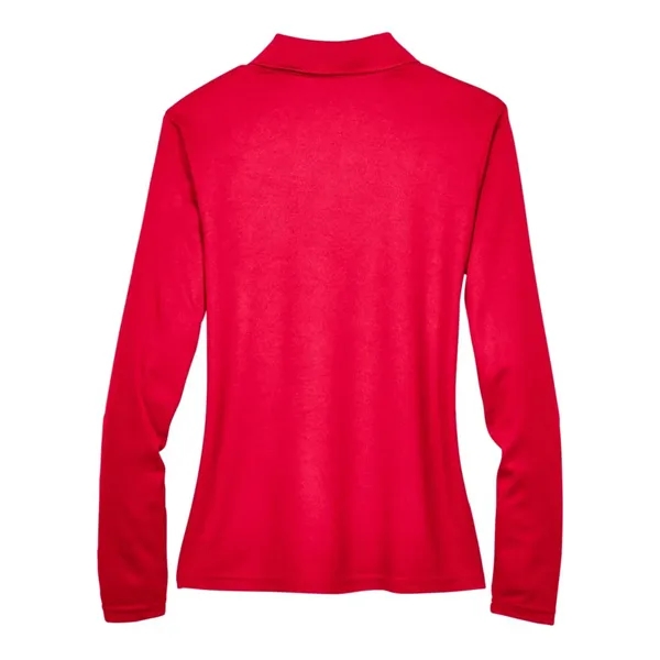 CORE365 Women's Pinnacle Performance Long Sleeve Pique Polo - CORE365 Women's Pinnacle Performance Long Sleeve Pique Polo - Image 14 of 20