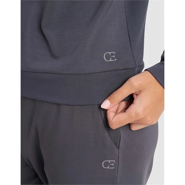 Women's Brushed Bamboo Pullover Crew - Women's Brushed Bamboo Pullover Crew - Image 3 of 6