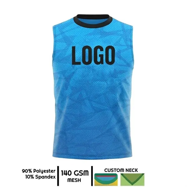 140G Mesh Performance Sleeveless T-Shirt - Unisex & Kids - 140G Mesh Performance Sleeveless T-Shirt - Unisex & Kids - Image 0 of 0