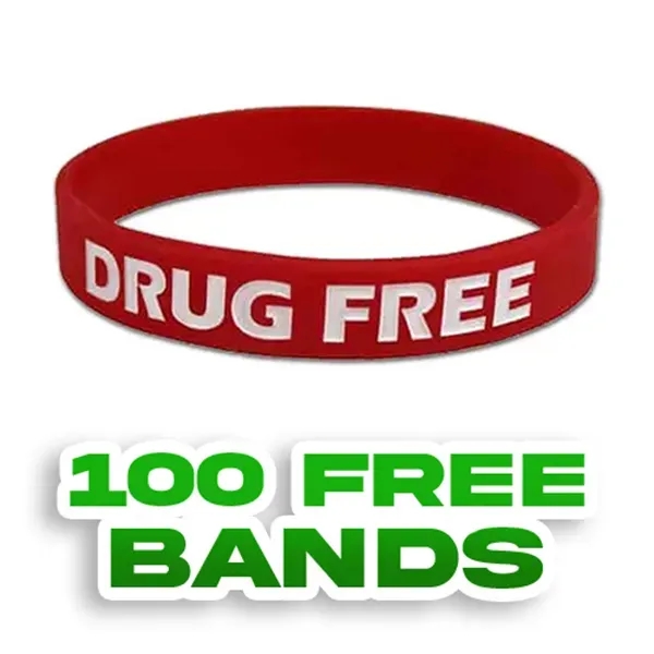 Custom Debossed Colorfilled Silicone Wristbands - Custom Debossed Colorfilled Silicone Wristbands - Image 0 of 10
