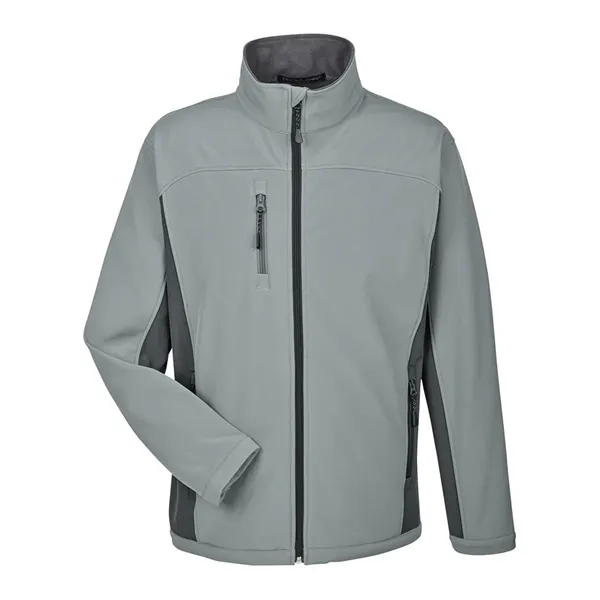Devon & Jones Men's Soft Shell Colorblock Jacket - Devon & Jones Men's Soft Shell Colorblock Jacket - Image 3 of 6