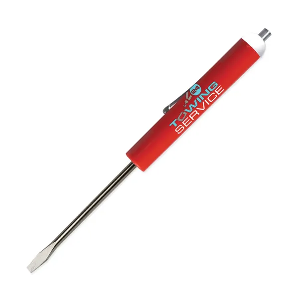 Pocket Screwdriver-Fixed 1/8" Flat Tip Blade w/Magnetic Top - Pocket Screwdriver-Fixed 1/8" Flat Tip Blade w/Magnetic Top - Image 0 of 22