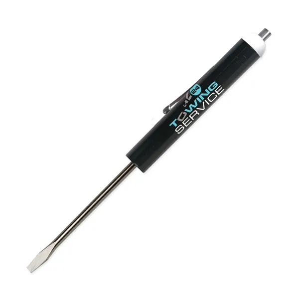 Pocket Screwdriver-Fixed 1/8" Flat Tip Blade w/Magnetic Top - Pocket Screwdriver-Fixed 1/8" Flat Tip Blade w/Magnetic Top - Image 2 of 22