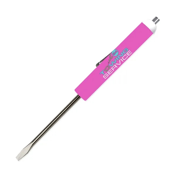 Pocket Screwdriver-Fixed 1/8" Flat Tip Blade w/Magnetic Top - Pocket Screwdriver-Fixed 1/8" Flat Tip Blade w/Magnetic Top - Image 14 of 22