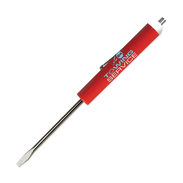 Pocket Screwdriver-Fixed 1/8" Flat Tip Blade w/Magnetic Top - Pocket Screwdriver-Fixed 1/8" Flat Tip Blade w/Magnetic Top - Image 16 of 22