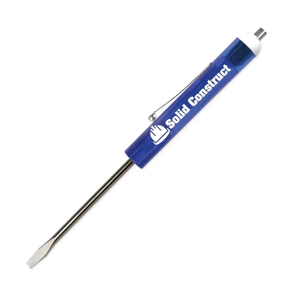 Pocket Screwdriver-Fixed 1/8" Flat Tip Blade w/Magnetic Top - Pocket Screwdriver-Fixed 1/8" Flat Tip Blade w/Magnetic Top - Image 18 of 22