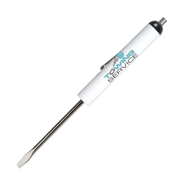 Pocket Screwdriver-Fixed 1/8" Flat Tip Blade w/Magnetic Top - Pocket Screwdriver-Fixed 1/8" Flat Tip Blade w/Magnetic Top - Image 20 of 22