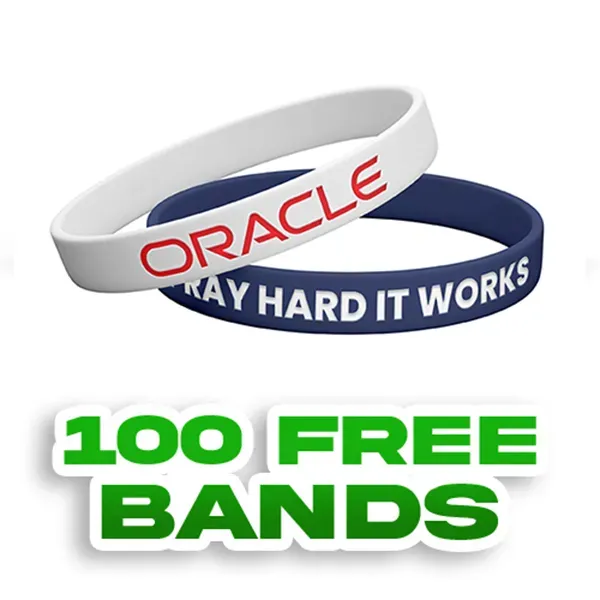 Color Filled Silicone Wristbands - Color Filled Silicone Wristbands - Image 0 of 11