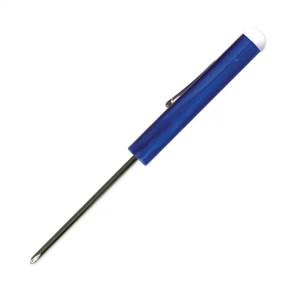 Pocket Screwdriver - Fixed #0 Phillips Blade w/ Button Top - Pocket Screwdriver - Fixed #0 Phillips Blade w/ Button Top - Image 9 of 22
