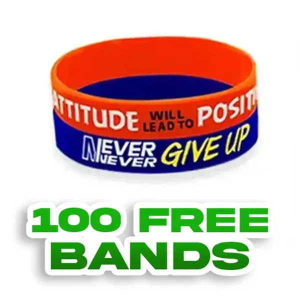 Color Filled Silicone Wristbands-H - Color Filled Silicone Wristbands-H - Image 0 of 11