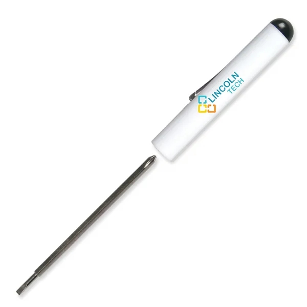 Pocket Screwdriver-Rev. 2.5mm Tech #0 PH Blade w/Button Top - Pocket Screwdriver-Rev. 2.5mm Tech #0 PH Blade w/Button Top - Image 0 of 22