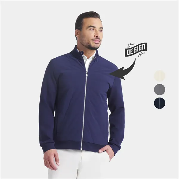 PUMA® Clubhouse Fleece Golf Jacket - PUMA® Clubhouse Fleece Golf Jacket - Image 0 of 3