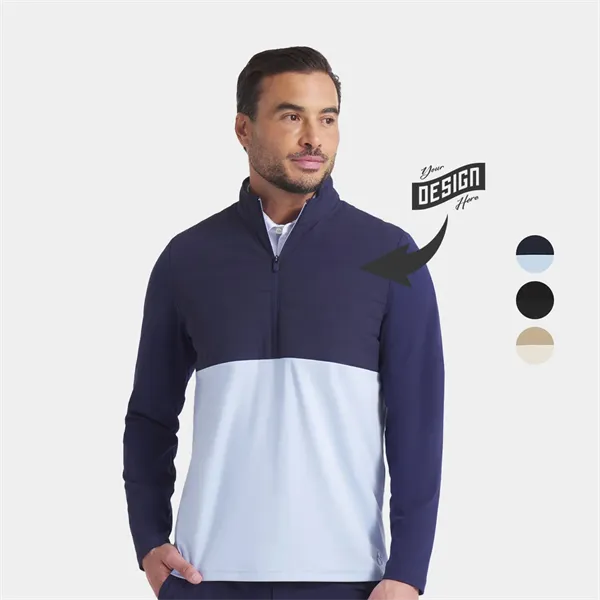 PUMA® CLOUD SPUN Tech Hybrid 1/2 Zip Golf Jacket - PUMA® CLOUD SPUN Tech Hybrid 1/2 Zip Golf Jacket - Image 0 of 3