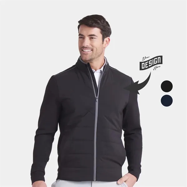 PUMA® CLOUDSPUN Fleece Hybrid BN Golf Jacket - PUMA® CLOUDSPUN Fleece Hybrid BN Golf Jacket - Image 0 of 2