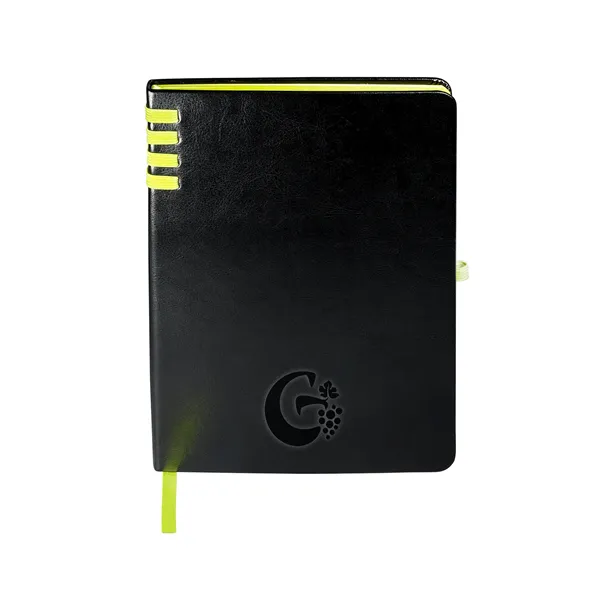 Leeman Venezia Colored Stripe Journal Notebook 5.75" X 8.25" - Leeman Venezia Colored Stripe Journal Notebook 5.75" X 8.25" - Image 0 of 1