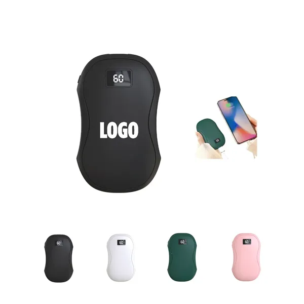 2-in-1 Hand Warmer w/Power Bank - 2-in-1 Hand Warmer w/Power Bank - Image 0 of 1