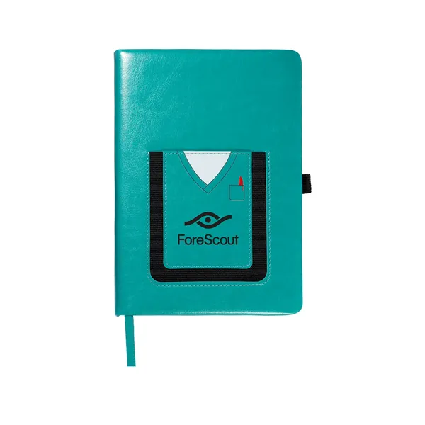 Leeman Medical Theme Journal Notebook With Cell Phone Poc... - Leeman Medical Theme Journal Notebook With Cell Phone Poc... - Image 0 of 3