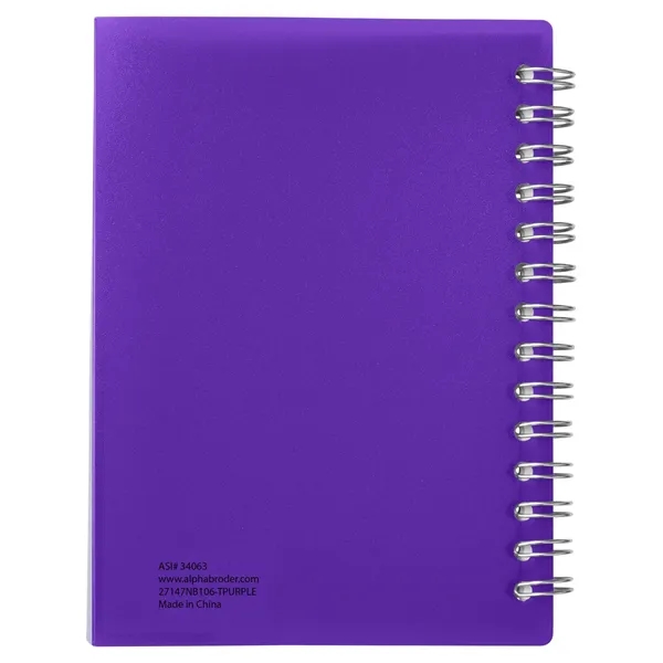 Curve Medium Spiral Notebook 4.25" x 5.25" - Curve Medium Spiral Notebook 4.25" x 5.25" - Image 2 of 16