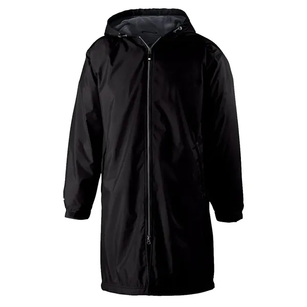 Holloway Men's Conquest Long Length Hooded Jacket - Holloway Men's Conquest Long Length Hooded Jacket - Image 0 of 8