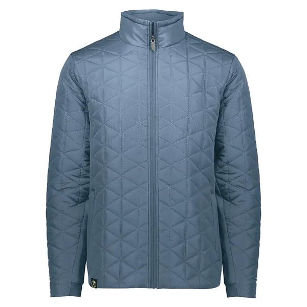 Holloway Men's Repreve® Eco Quilted Jacket - Holloway Men's Repreve® Eco Quilted Jacket - Image 8 of 12