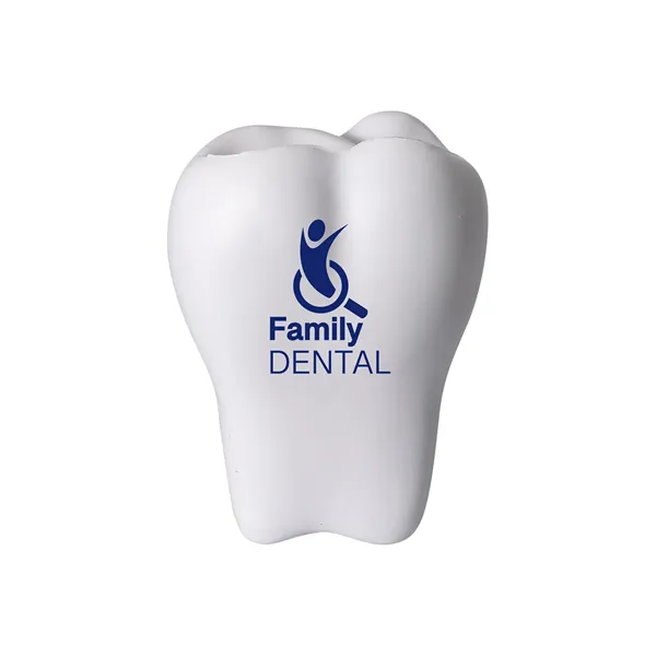 Dental Tooth Shape Stress Ball - Dental Tooth Shape Stress Ball - Image 0 of 1