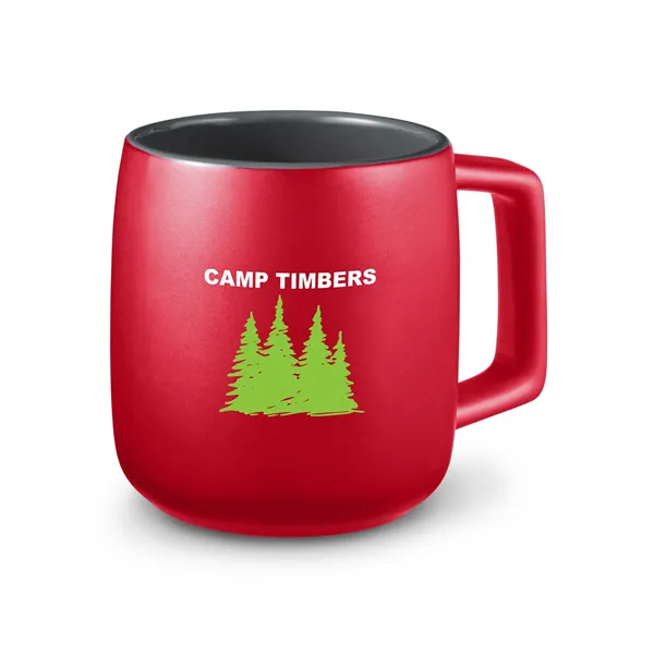 15 oz Geo Square Handle Ceramic Mug - 15 oz Geo Square Handle Ceramic Mug - Image 0 of 6
