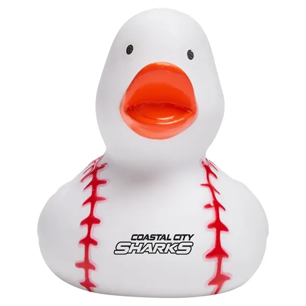 Baseball Rubber Duck - Baseball Rubber Duck - Image 0 of 1