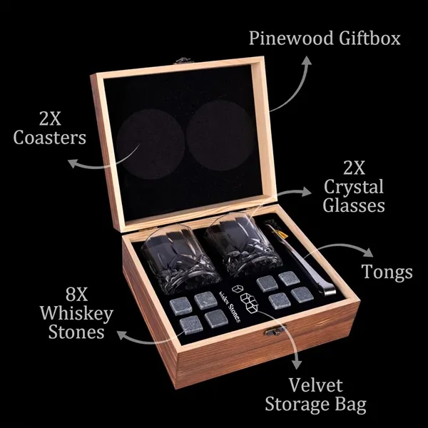 Whiskey Stones Gift Set - Whiskey Stones Gift Set - Image 1 of 2