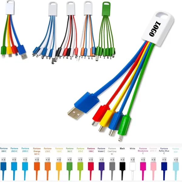 5-In-1 Usb Charging Cable Mobile Charger - 5-In-1 Usb Charging Cable Mobile Charger - Image 0 of 0