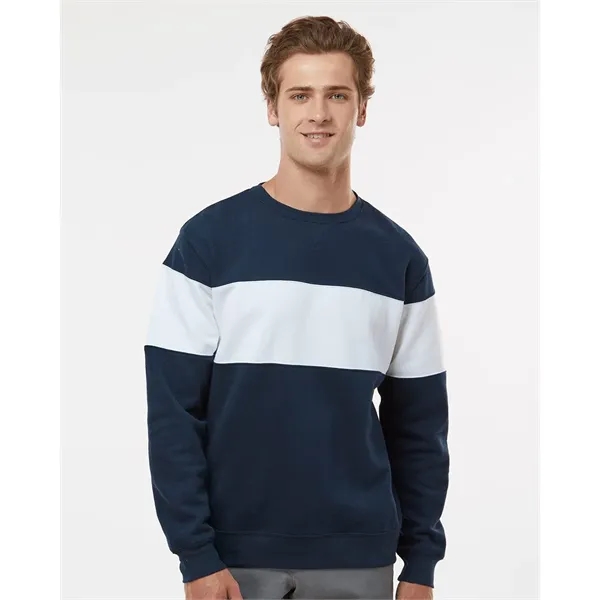 J. America Unisex Varsity Fleece Crewneck Sweatshirt - J. America Unisex Varsity Fleece Crewneck Sweatshirt - Image 0 of 6