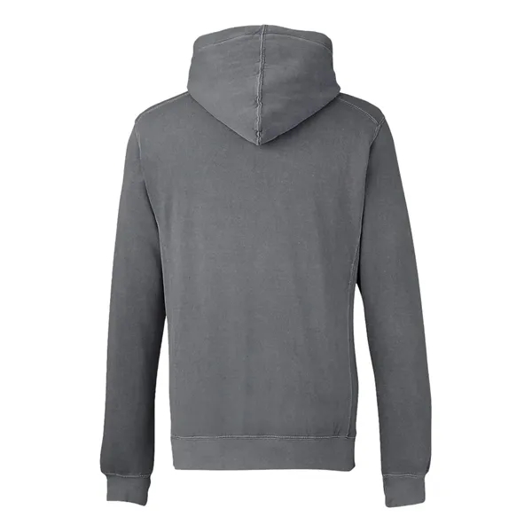 J. America Unisex Pigment-Dyed Fleece Hooded Sweatshirt - J. America Unisex Pigment-Dyed Fleece Hooded Sweatshirt - Image 8 of 12