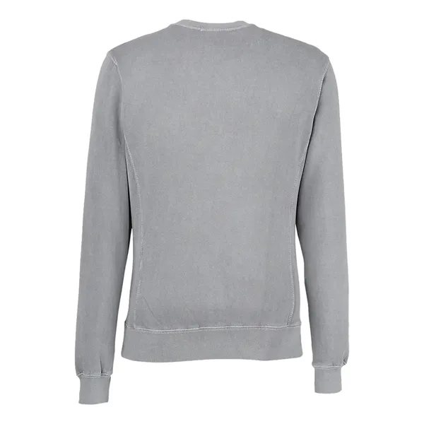 J. America Unisex Pigment-Dyed Fleece Crewneck Sweatshirt - J. America Unisex Pigment-Dyed Fleece Crewneck Sweatshirt - Image 3 of 16
