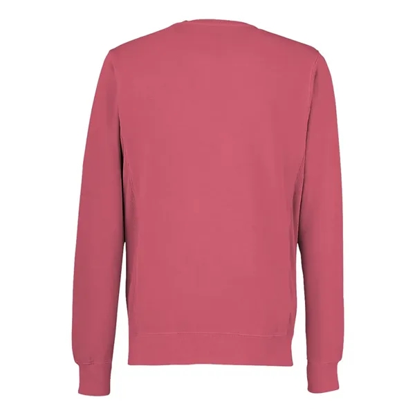 J. America Unisex Pigment-Dyed Fleece Crewneck Sweatshirt - J. America Unisex Pigment-Dyed Fleece Crewneck Sweatshirt - Image 8 of 16