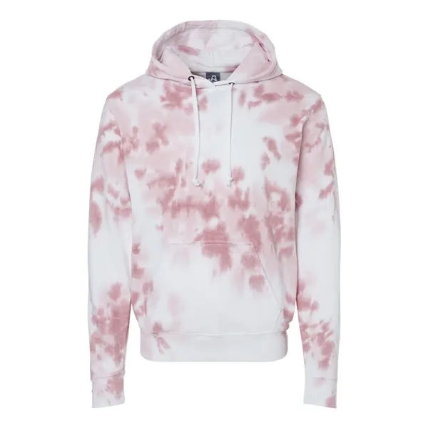 J. America Men's Tie-Dyed Fleece Hooded Sweatshirt - J. America Men's Tie-Dyed Fleece Hooded Sweatshirt - Image 3 of 14